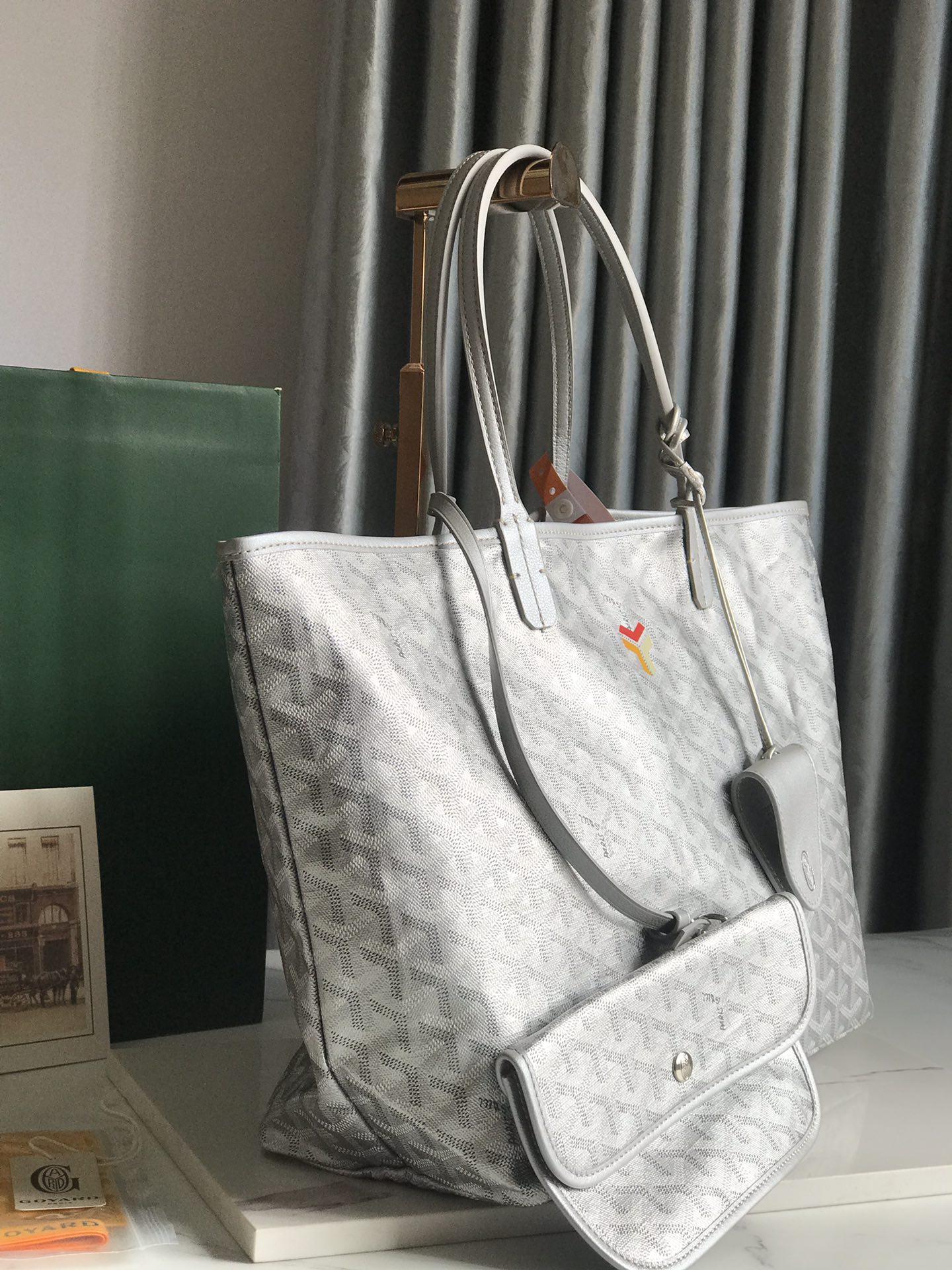 Pre-Owned Goyard PM Saint Louis Tote Precious Metals