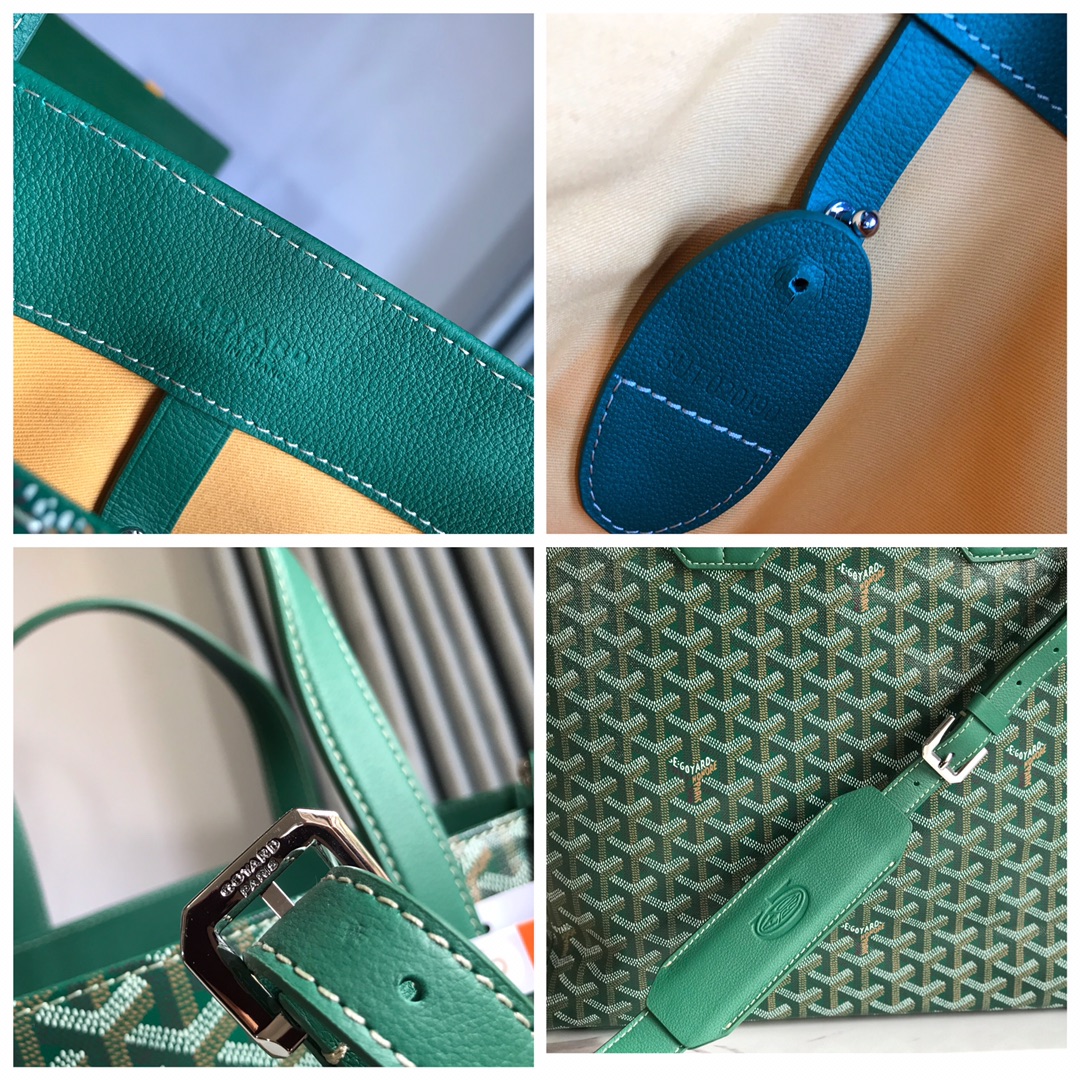 Goyard Green Sac Voltaire 2way Tote Bag AAS120130 194851 |