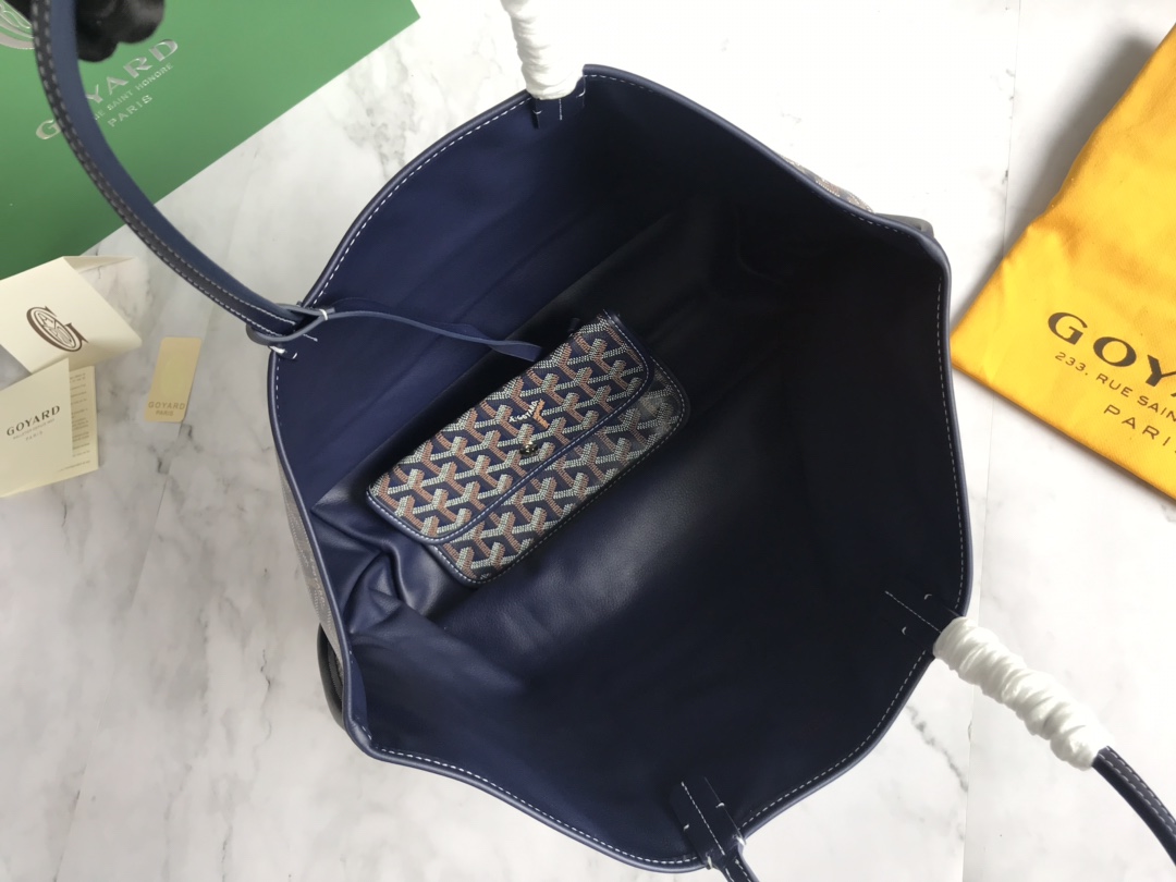 Goyard Womens Saint Louis Black PM Dark red Cloth
