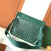 Goyard green  Goyardine Canvas Chypre Wallet Pouch Cloth
