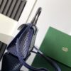 Goyard Matignon Crocodile Pattern Leather Top Handle Bag – Blue navy