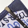 Goyard Matignon Crocodile Pattern Leather Top Handle Bag – Blue navy