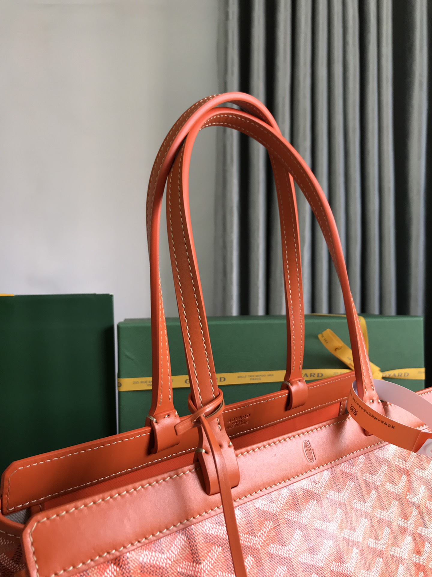 Goyard Bellechase Biaude PM Tote Bag orange