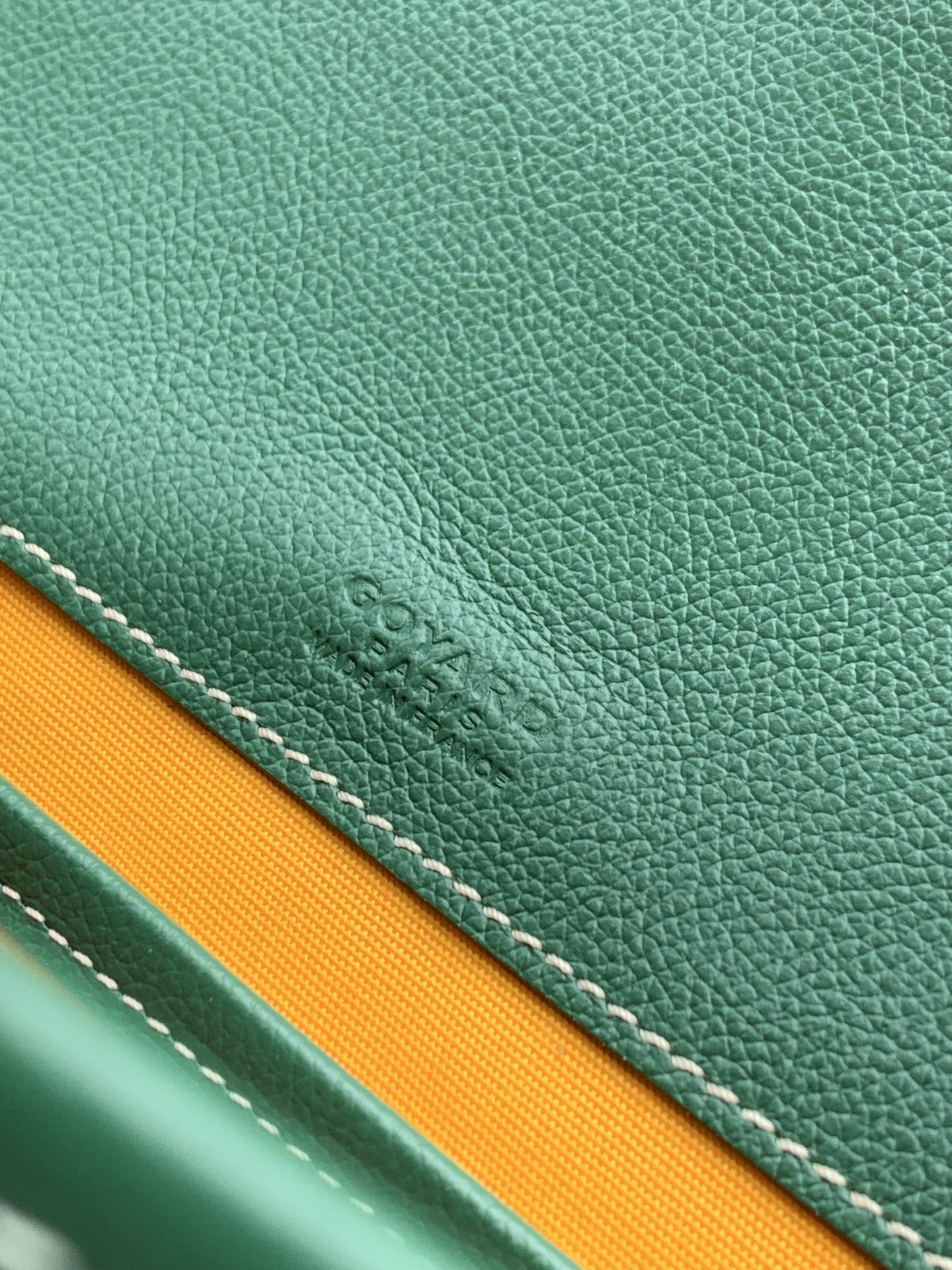 Goyard Belvedere II Messenger Bag Coated Canvas green