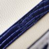 Goyard Matignon Crocodile Pattern Leather Top Handle Bag – Blue navy