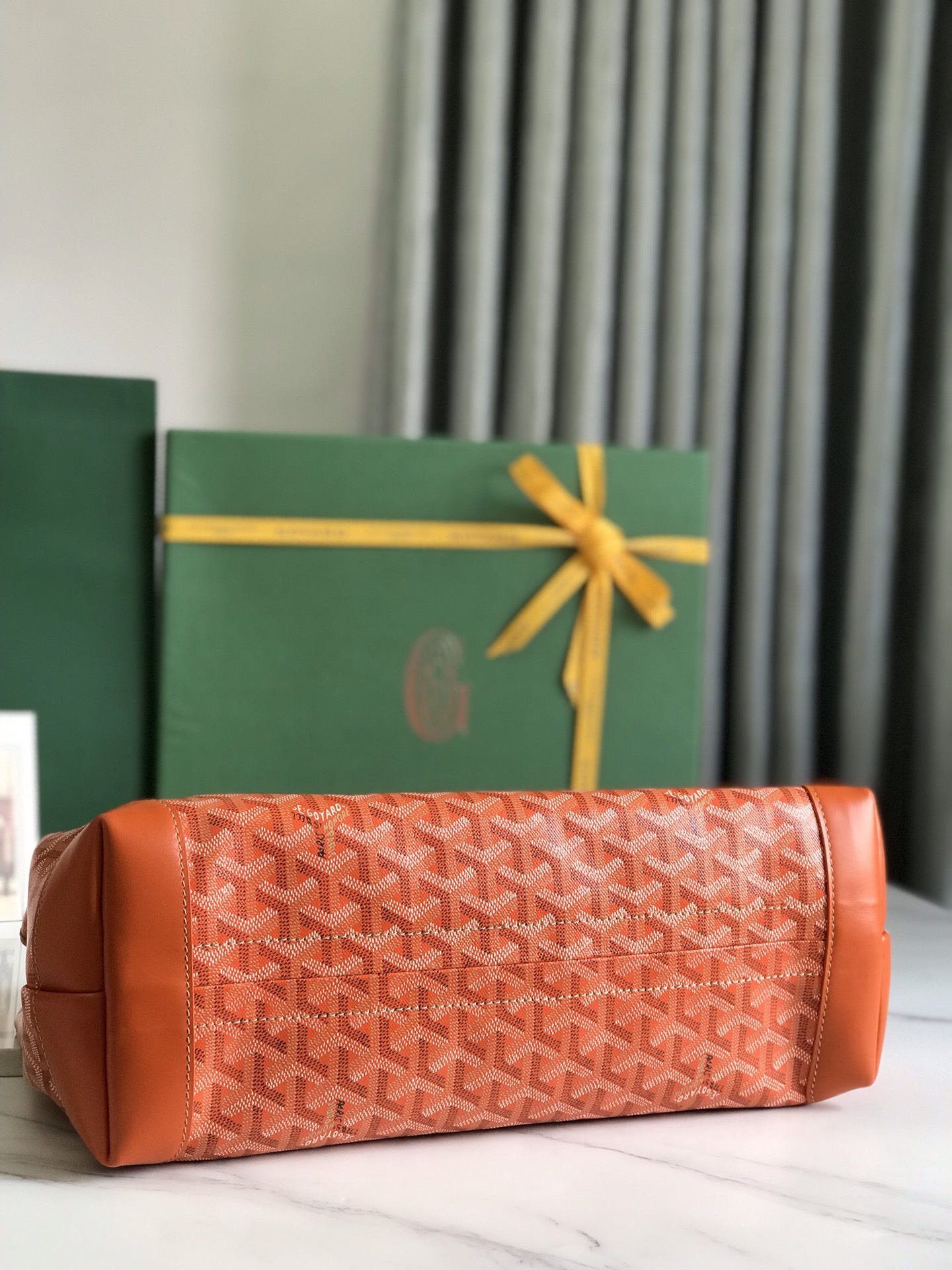 Goyard Bellechase Biaude PM Tote Bag orange