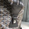 Goyard Boeing 30 Black Coated Canvas and Leather Handbag