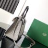 Goyard Matignon Crocodile Pattern Leather Top Handle Bag – gray