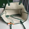 GOYARD Goyardine Saint Louis PM green bulldog logo