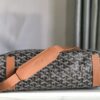 Goyard Black x Brown Chevron Voltair 2WAY tote Leather