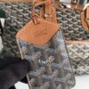GOYARD Bowling 55 Bag in Black and Tan For Sale at