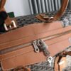 GOYARD Bowling 55 Bag in Black and Tan For Sale at