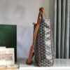 Goyard Black x Brown Chevron Voltair 2WAY tote Leather