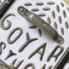 Goyard Matignon Crocodile Pattern Leather Top Handle Bag – gray