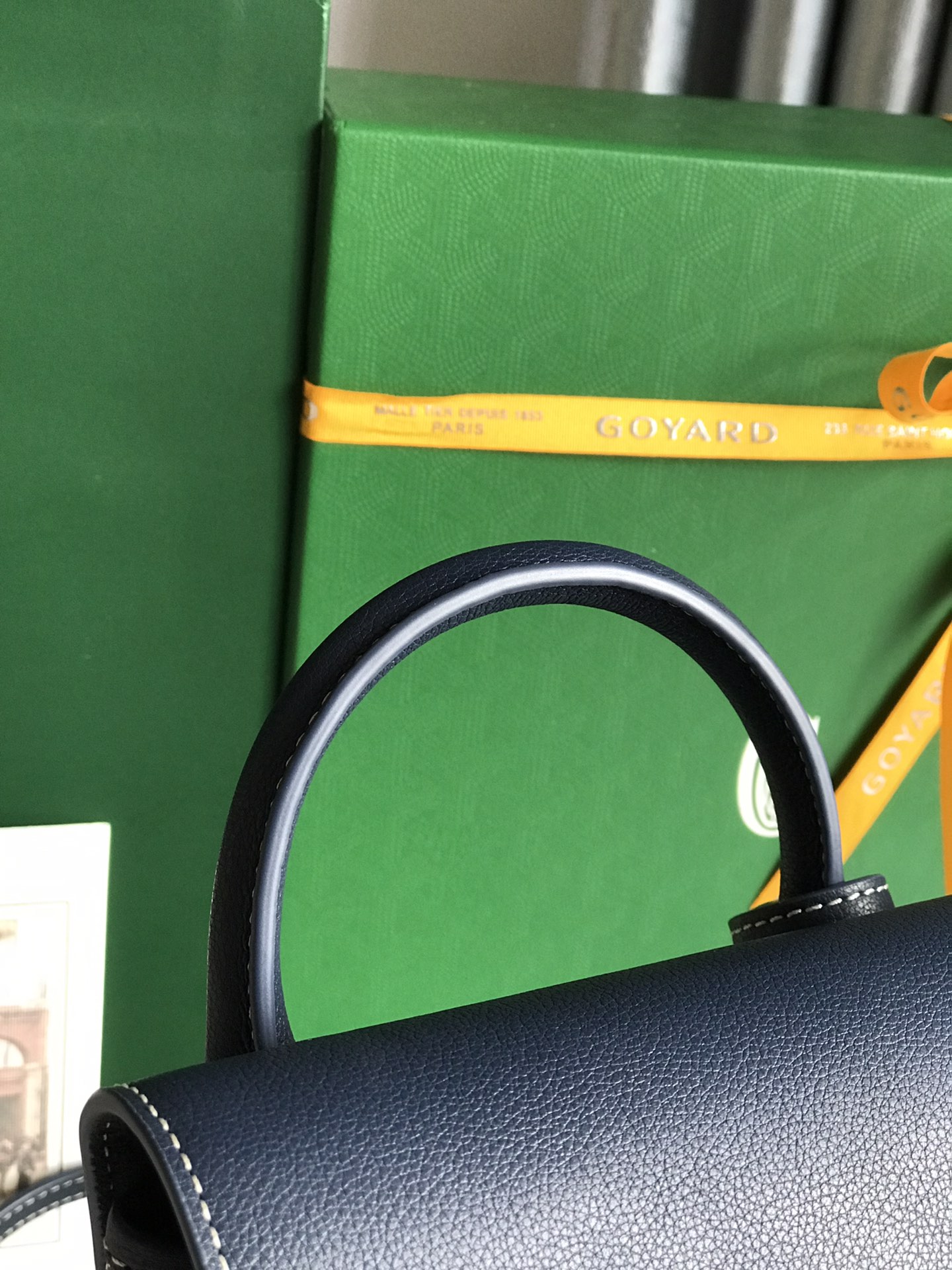 Goyard Alpin Mini Backpack Navy Blue