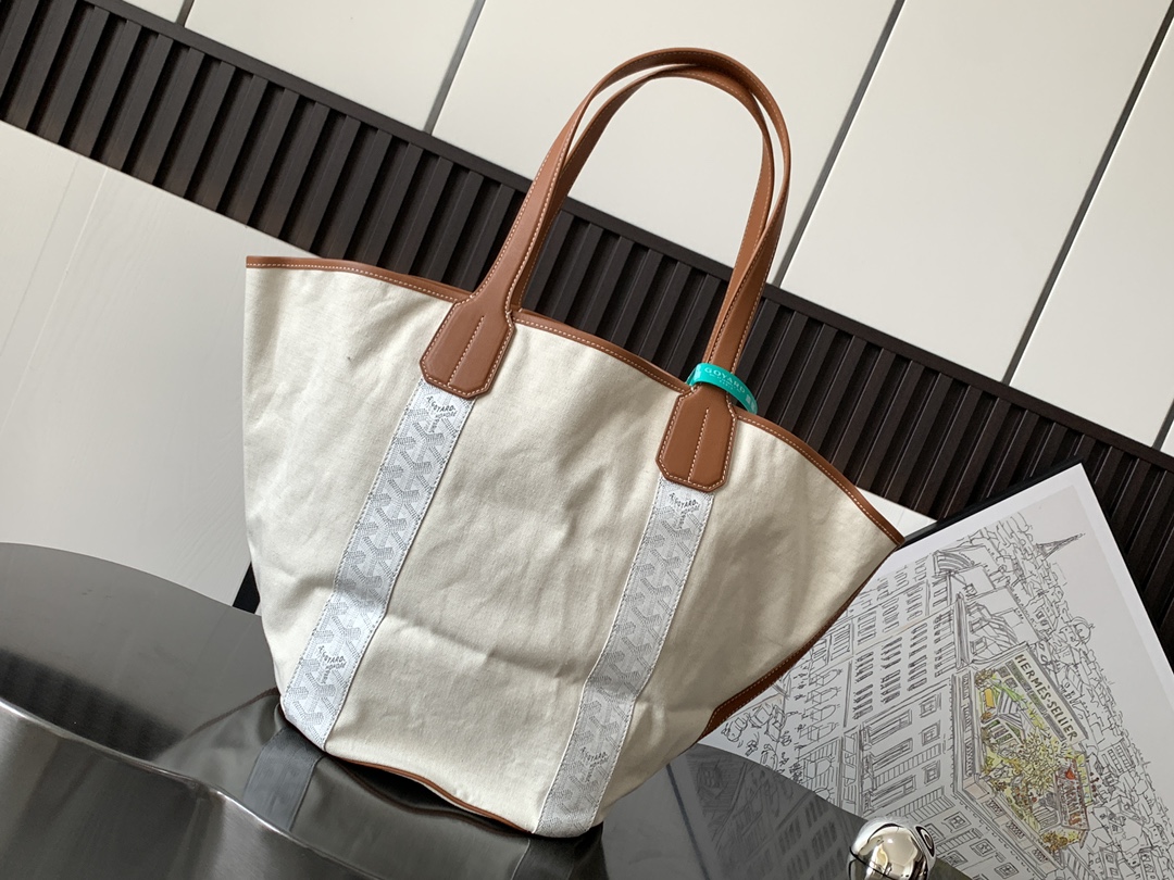 GOYARD Goyardine Reversible Belharra White 1008857 |