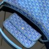 Goyard Goyardine Pearly Blue Boheme PM Hobo Bag ...