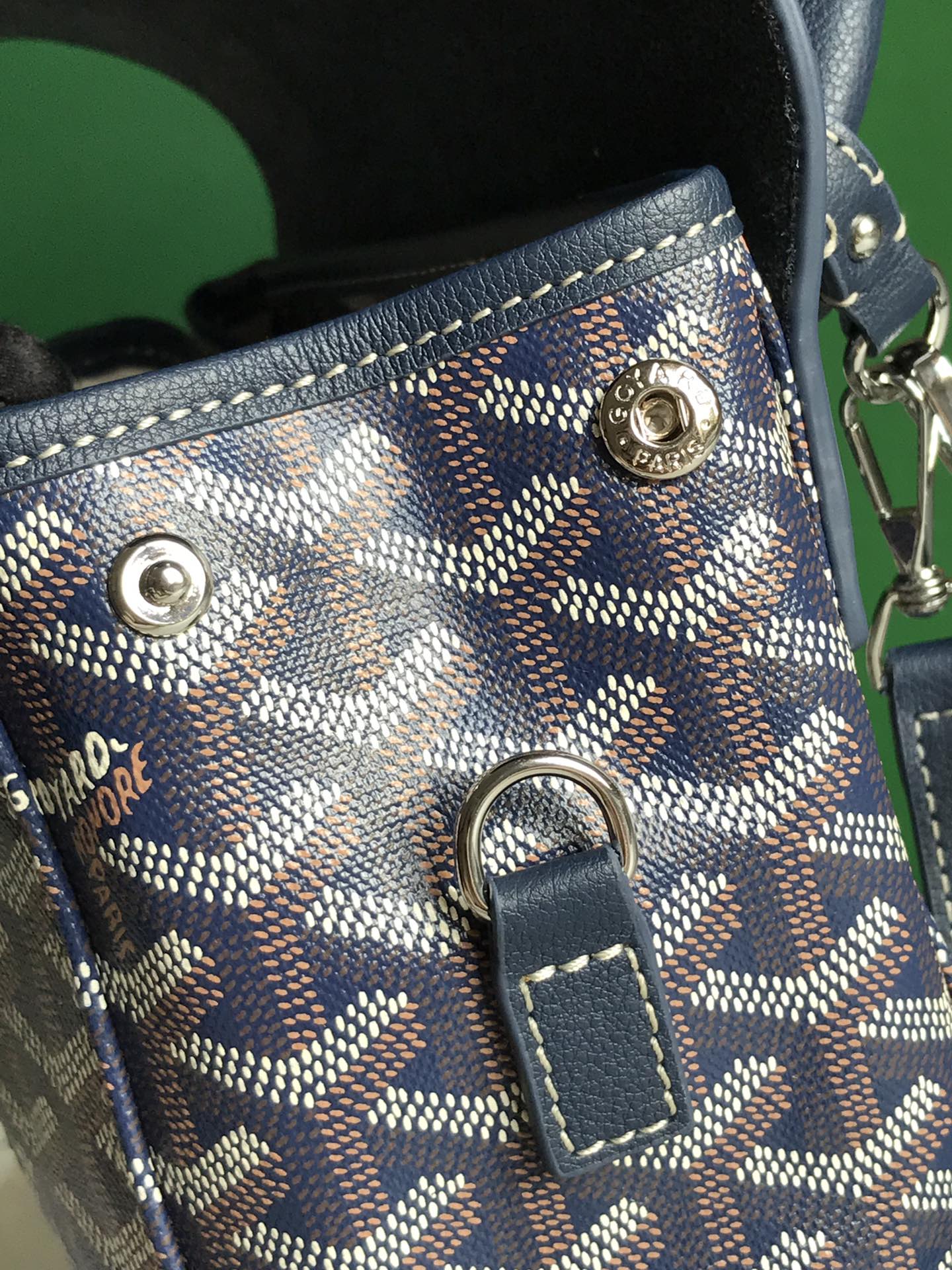 Goyard Alpin Mini Backpack Navy Blue