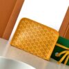 GOYARD Goyardine Jouvence Toiletry Pouch Yellow