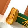 GOYARD Goyardine Jouvence Toiletry Pouch Yellow
