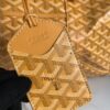 Goyard Yellow Goyardine Coated Canvas and Leather