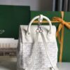Goyard Alpin Backpack Coated Canvas Mini White 3128261