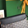 Goyard Black Goyardine Canvas Chypre Wallet Pouch Cloth ref.1984000