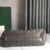 GOYARD Goyardine Saint Louis PM brown bulldog logo