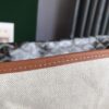 GOYARD Goyardine Saint Louis PM brown bulldog logo