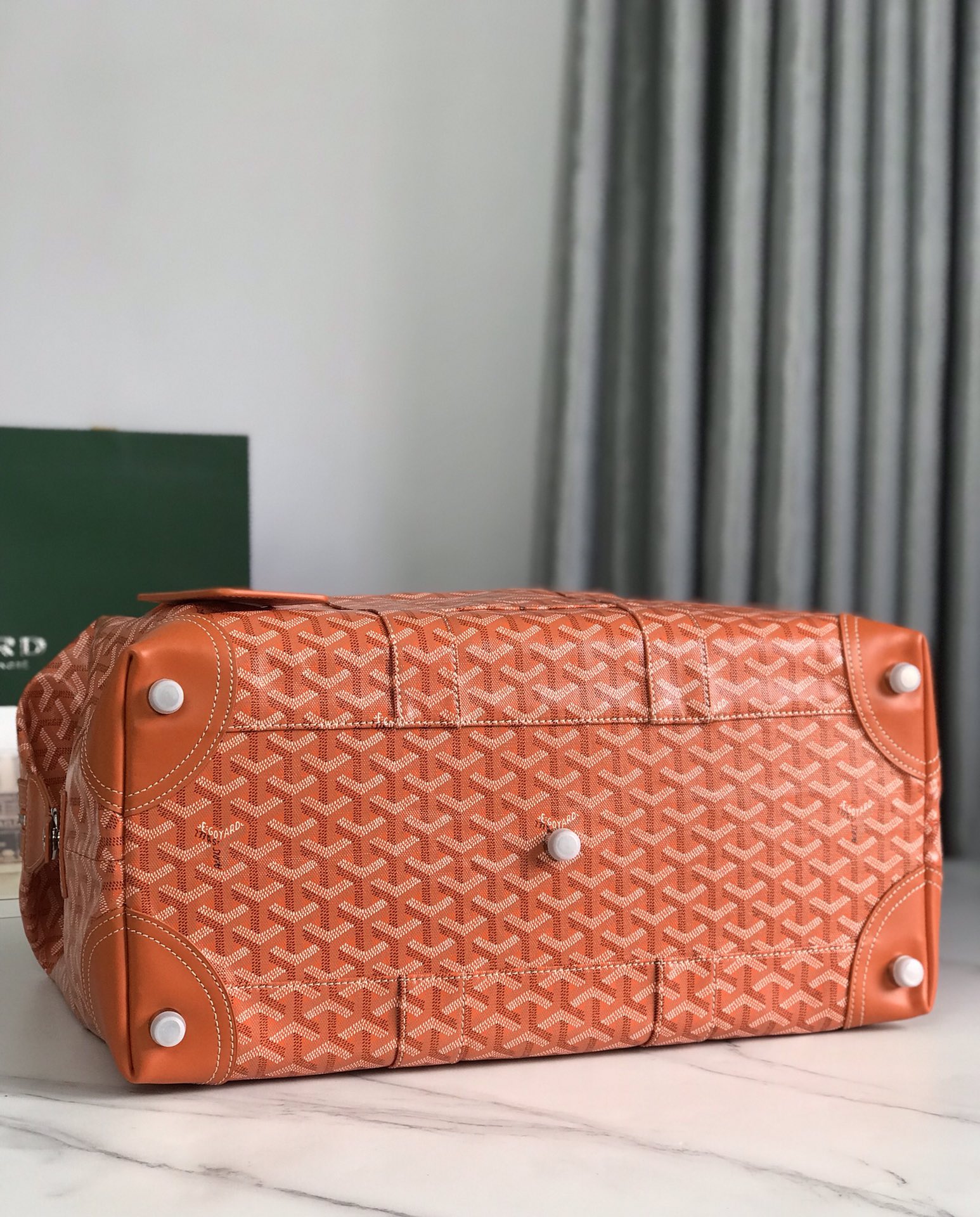 GOYARD Goyardine Boeing 30 Orange 486980