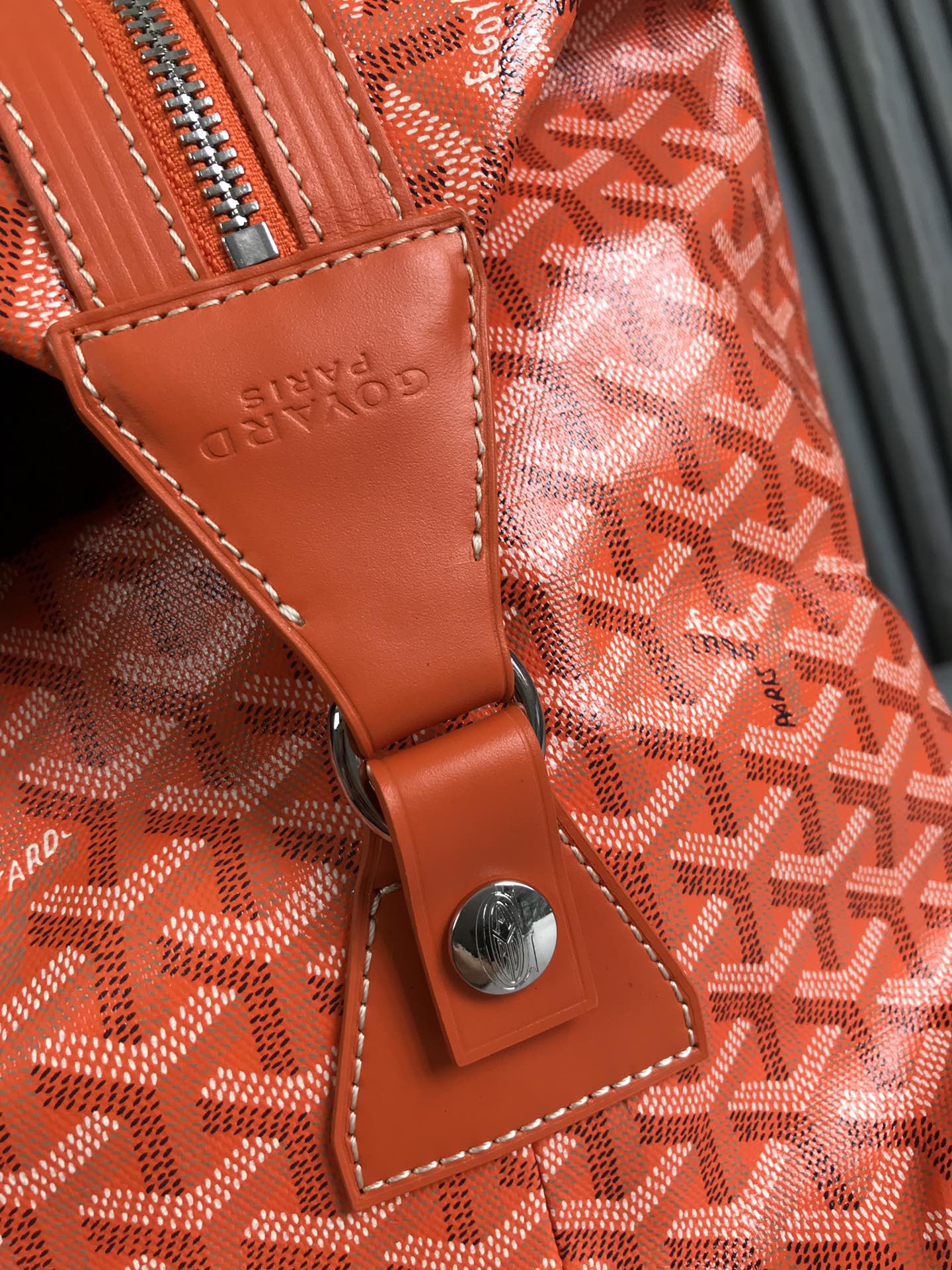 GOYARD Goyardine Boeing 30 Orange 486980