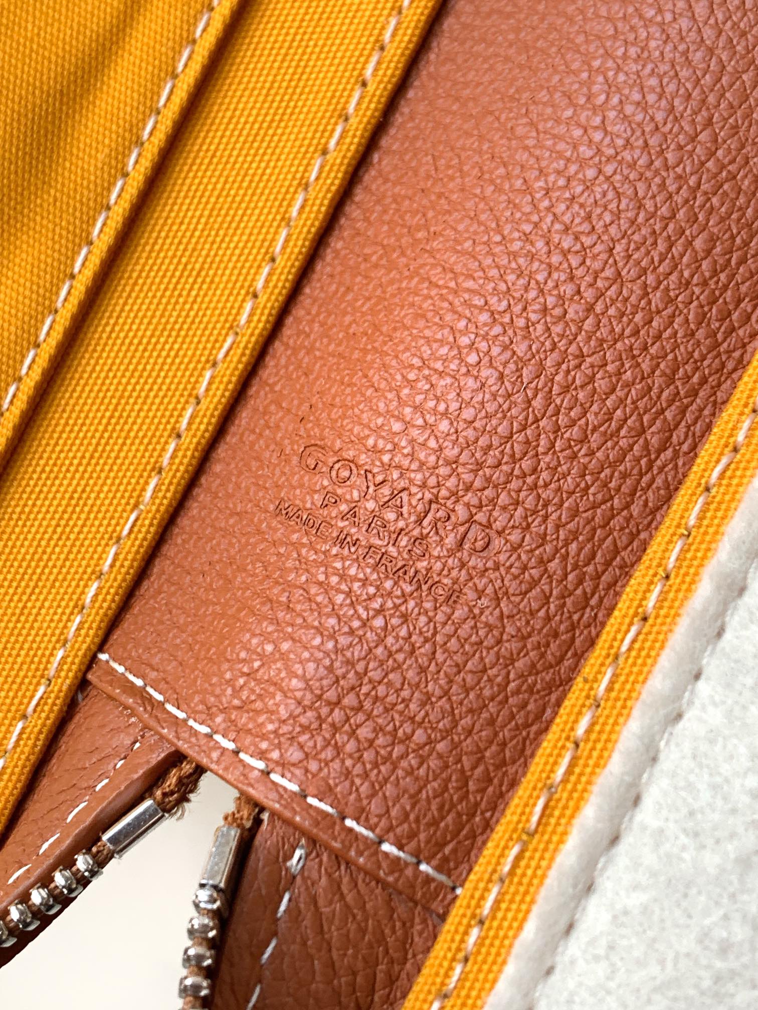Goyard Goyardine Universal Companion brown
