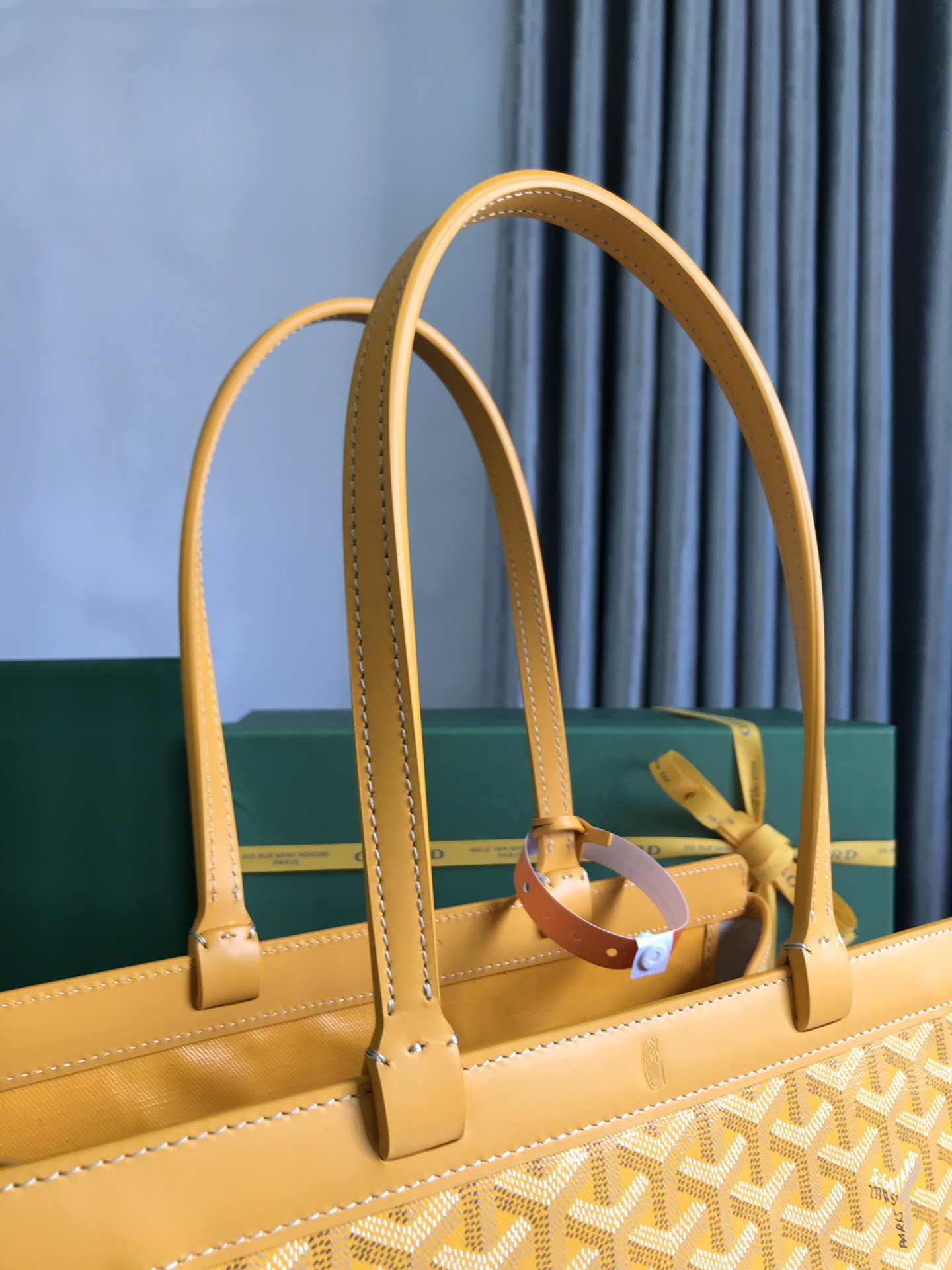 Goyard Bellechase Biaude PM Tote Bag yellow
