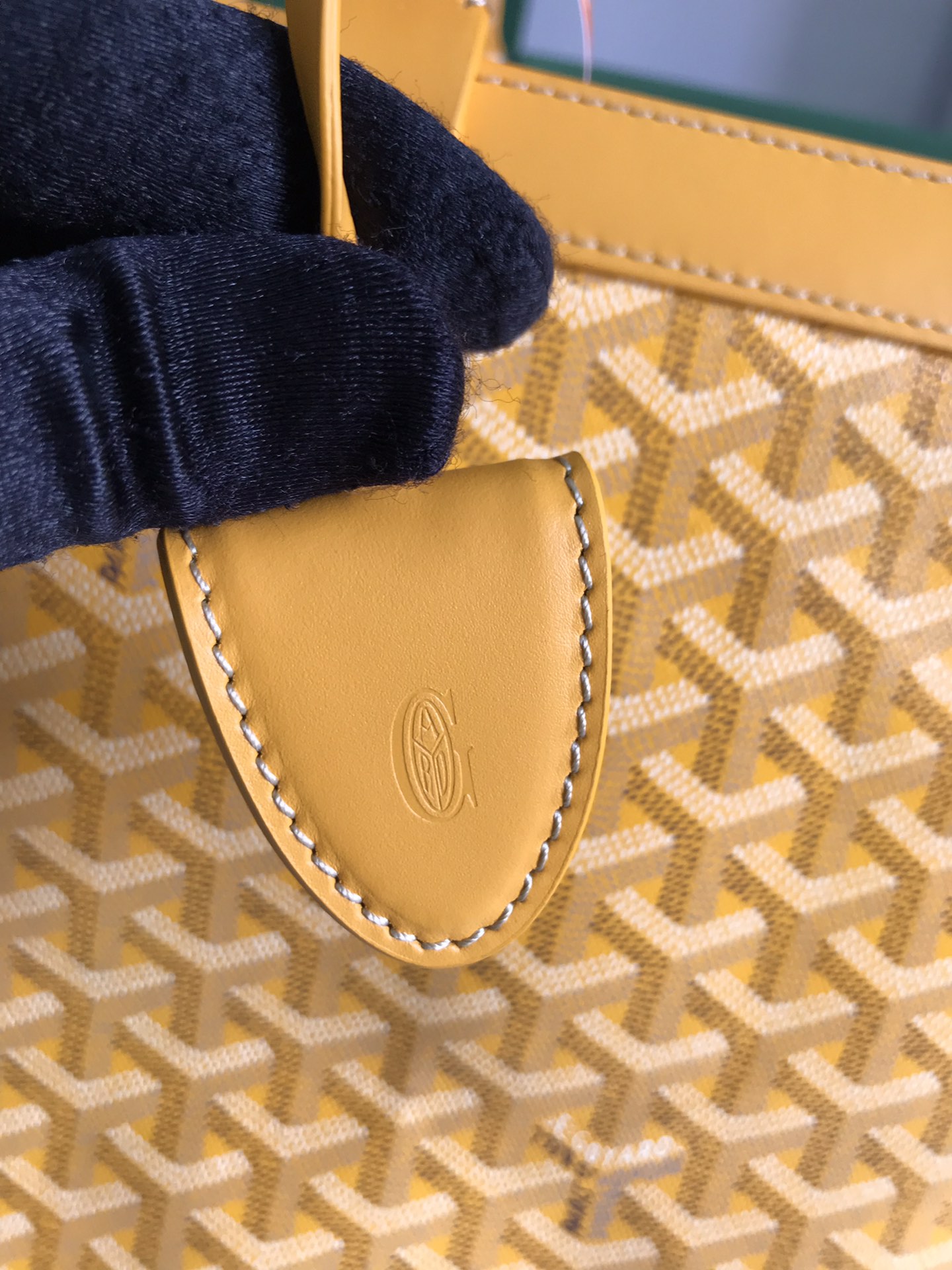 Goyard Bellechase Biaude PM Tote Bag yellow