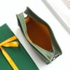 GOYARD Goyardine Jouvence Toiletry Pouch MM Green