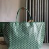 Goyard Womens Saint Louis green PM Dark red Cloth