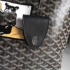 GOYARD Goyardine Saint Louis PM Black bulldog logo
