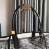 GOYARD Goyardine Saint Louis PM Black bulldog logo