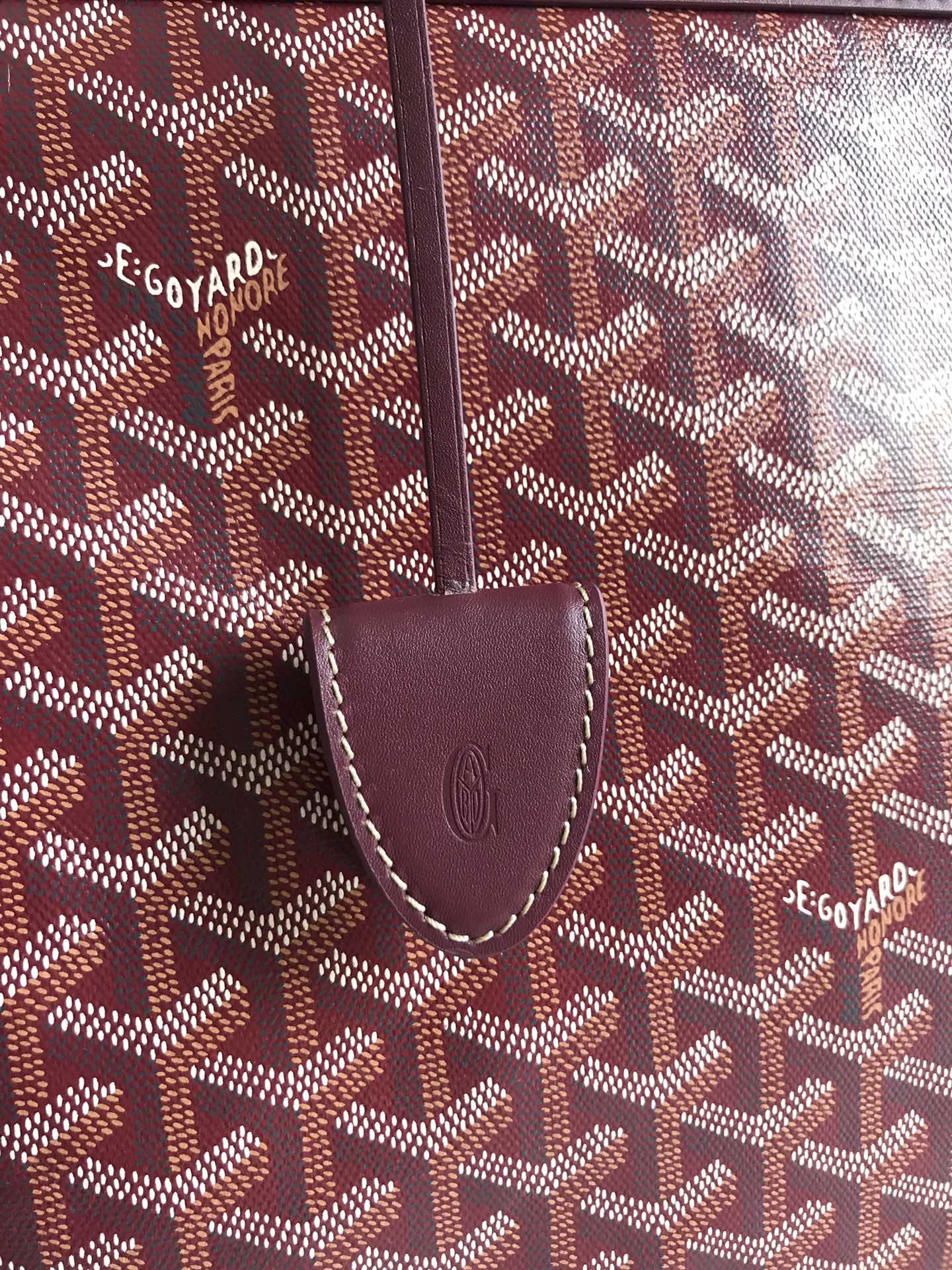 Goyard Bellechase Biaude PM Tote Bag Burgundy –