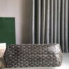 GOYARD Goyardine Saint Louis PM Black bulldog logo