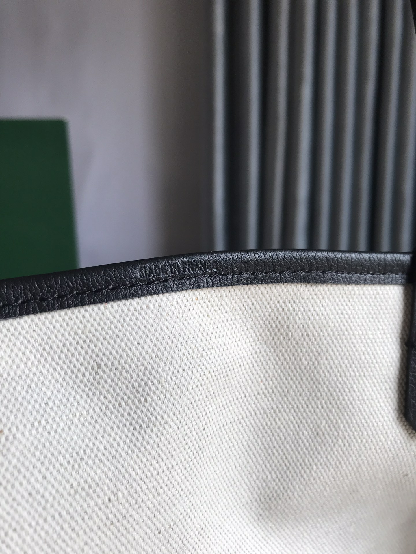 GOYARD Goyardine Saint Louis PM Black bulldog logo