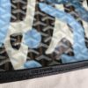 Goyard St. Louis Tote GM Black/Blue/Tan Camo Limited Edition Palladium