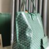 Goyard Womens Saint Louis green PM Dark red Cloth
