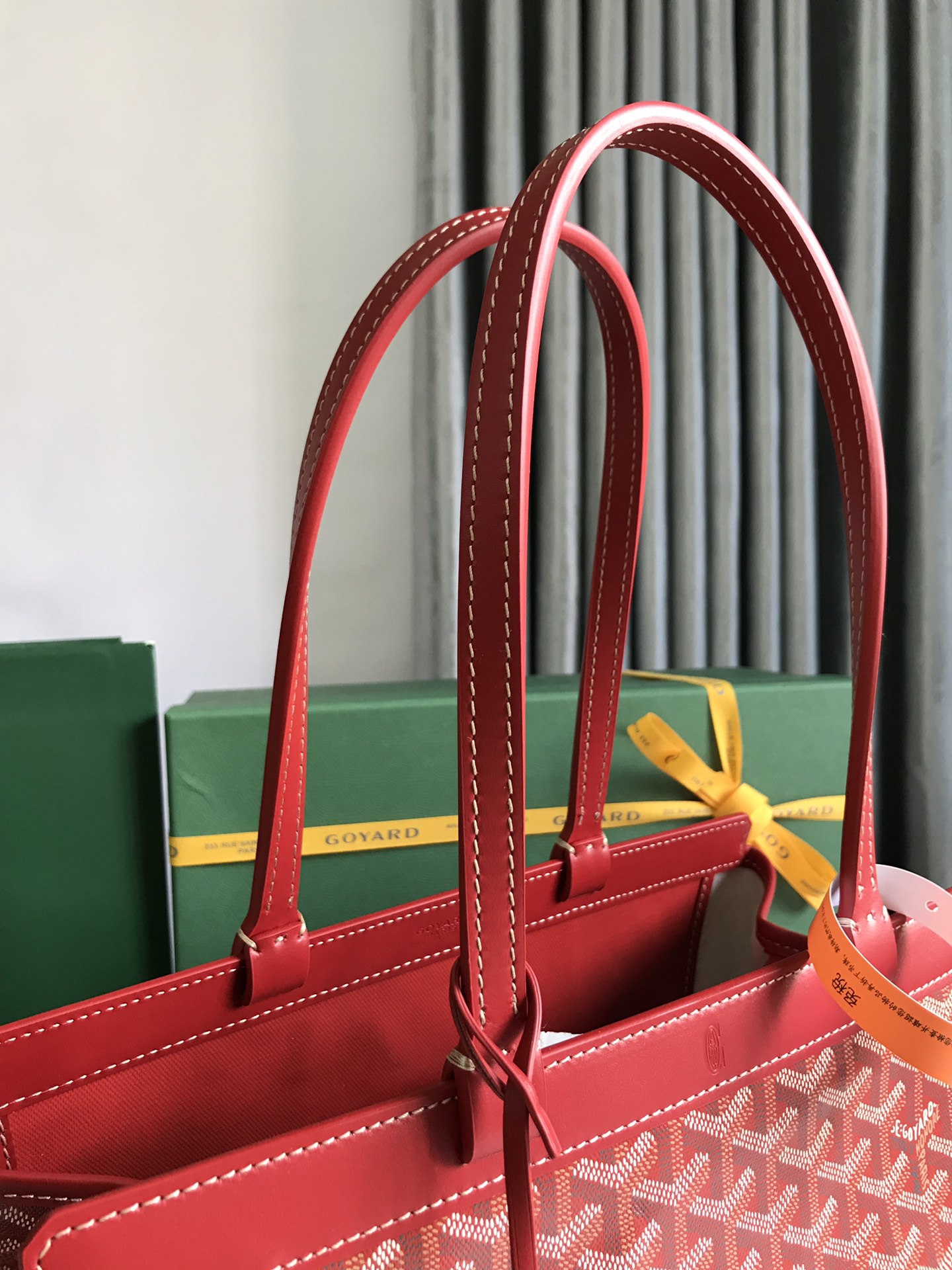 Goyard Goyardine Bellechasse PM - Red Totes, Handbags