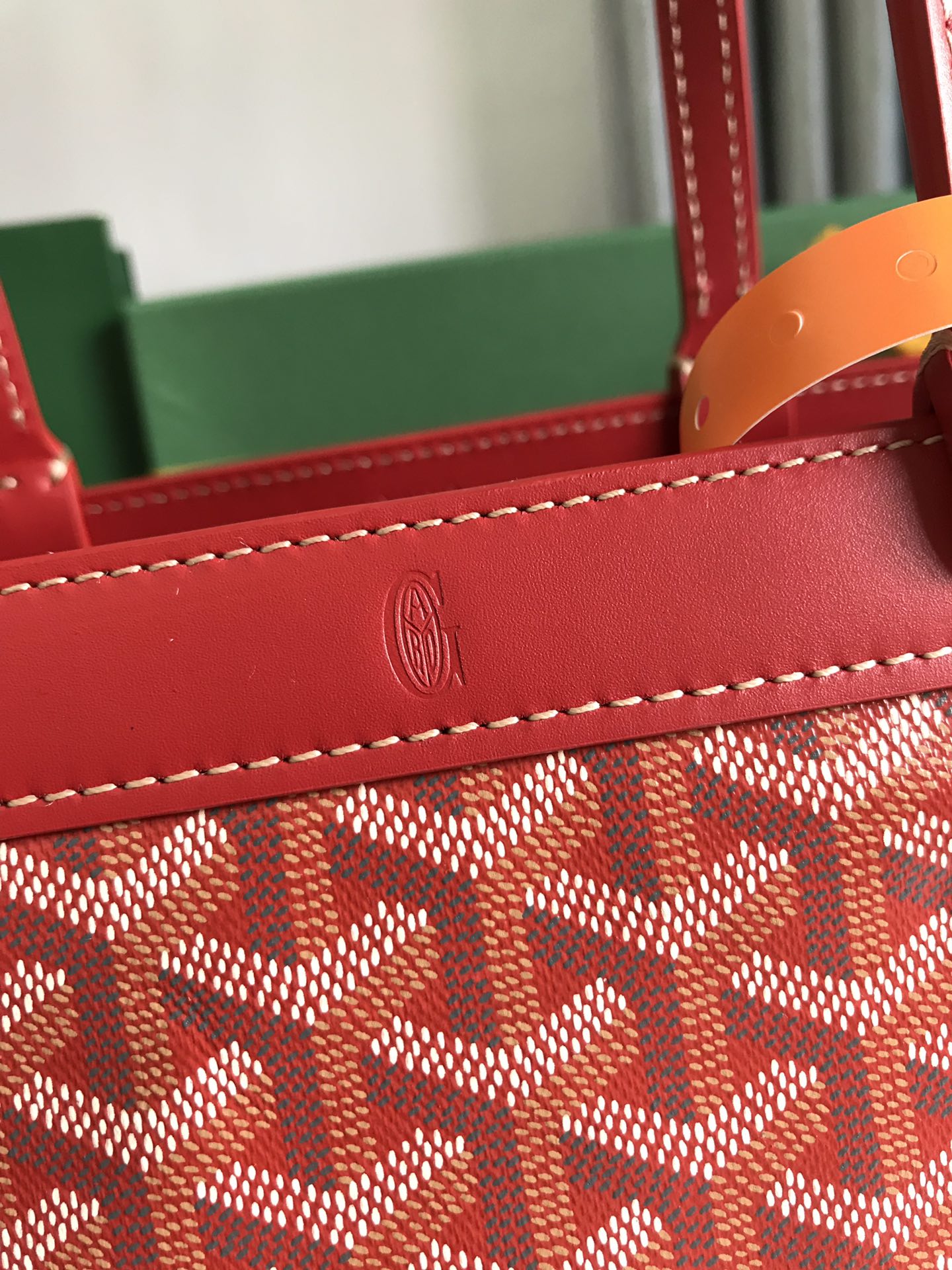 Goyard Goyardine Bellechasse PM - Red Totes, Handbags