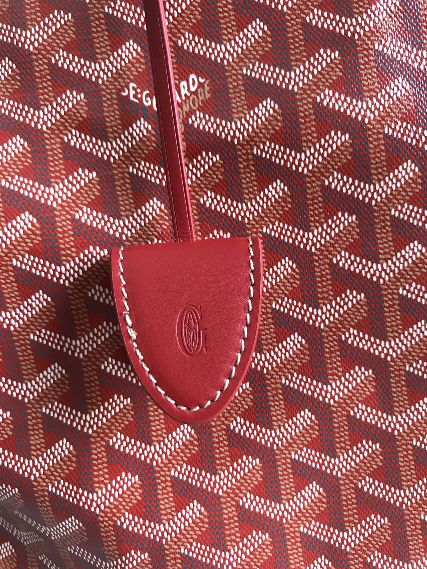 Goyard Goyardine Bellechasse PM - Red Totes, Handbags