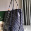 Goyard Womens Saint Louis blue navy PM Dark red Cloth