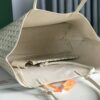 Goyard Goyardine Sand Artois PM Tote Palladium Hardware