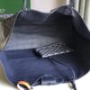 Goyard Womens Saint Louis blue navy PM Dark red Cloth