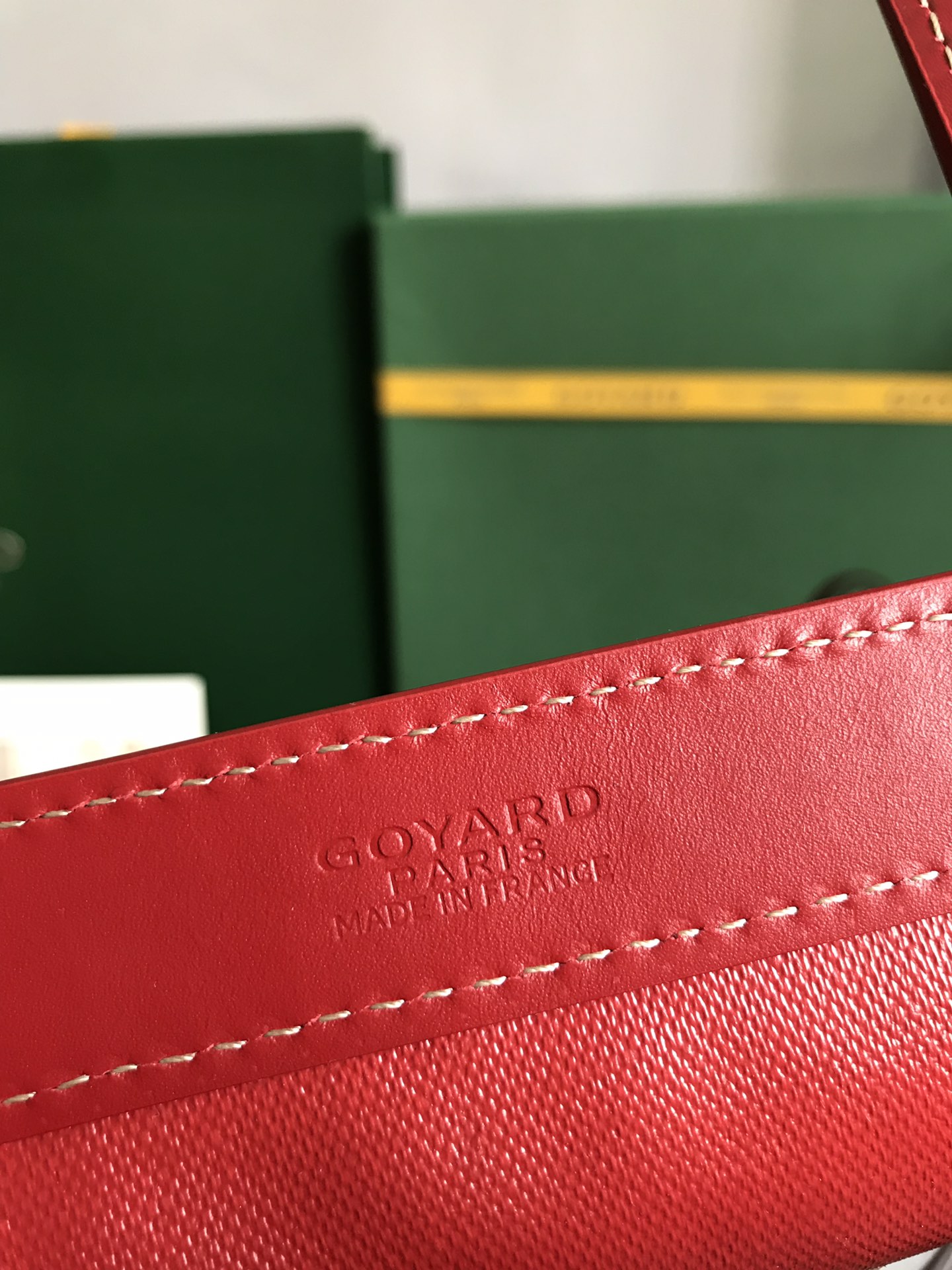 Goyard Goyardine Bellechasse PM - Red Totes, Handbags